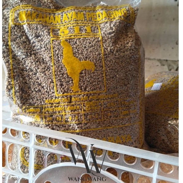 Pakan ayam pur511 (doc) 1kg untuk  pertumbuhan anak ayam