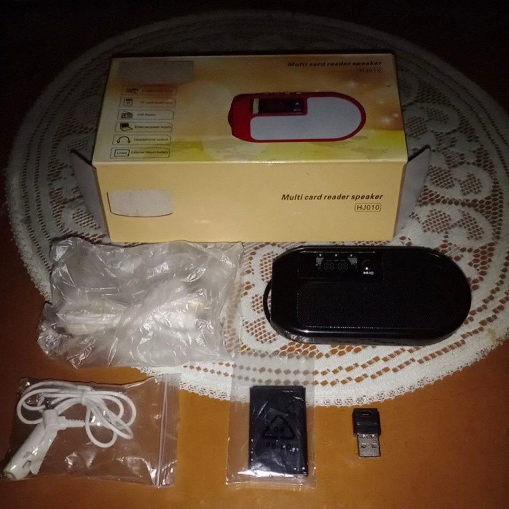 Speaker bluetooth mp3 radio fm digital