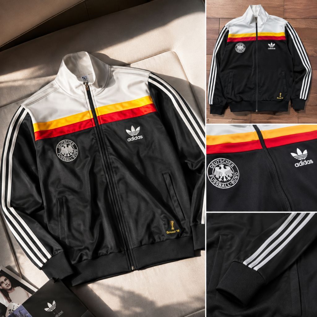 Jaket TrackTop German DFB Retro Premium