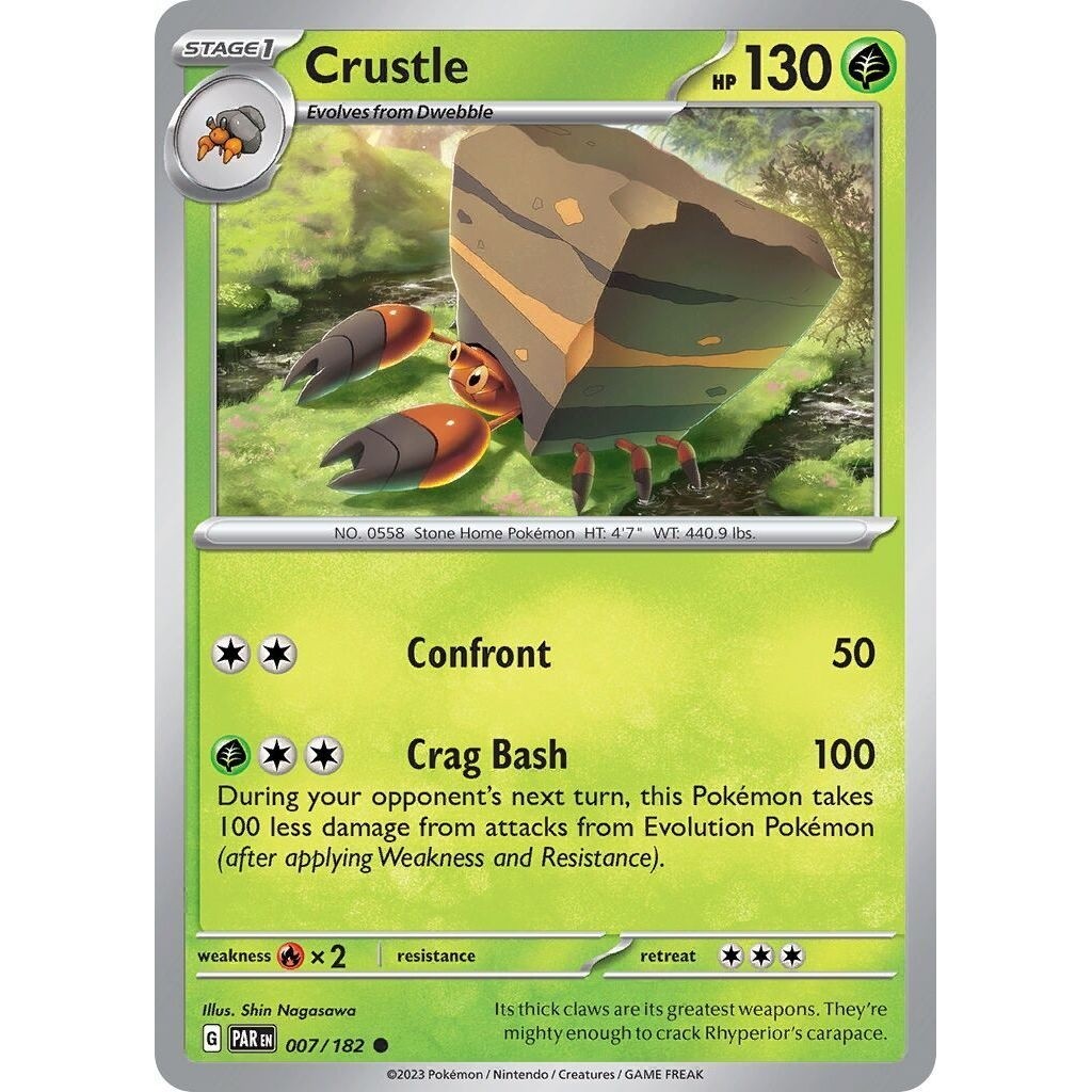 Tcg Pokemon Crustle PAR