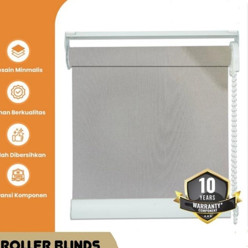 Roller blind sunscreen BCW - gorden gulung