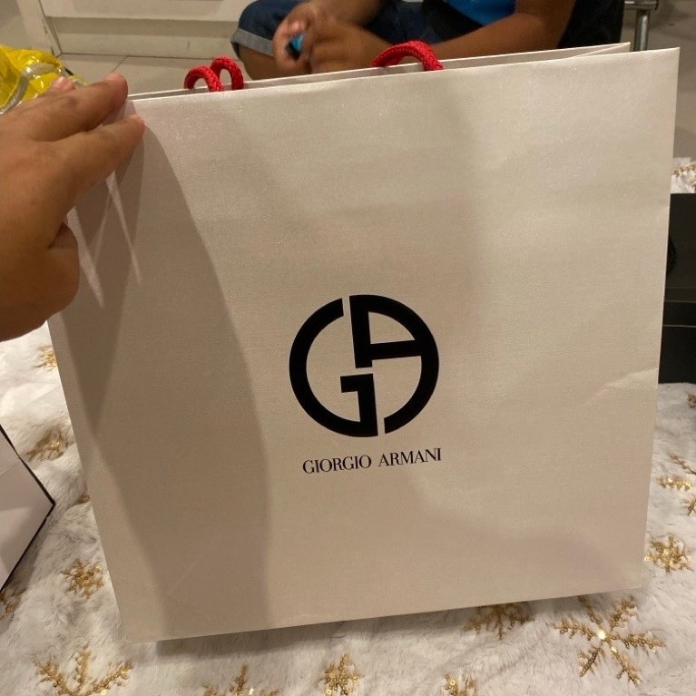 paper bag Giorgio Armani
