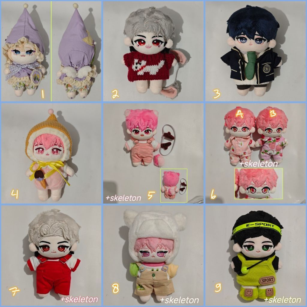 PLAVE DOLL HUMAN WITH SKELETON | BONEKA YEJUN NOAH BAMBY EUNHO HAMIN