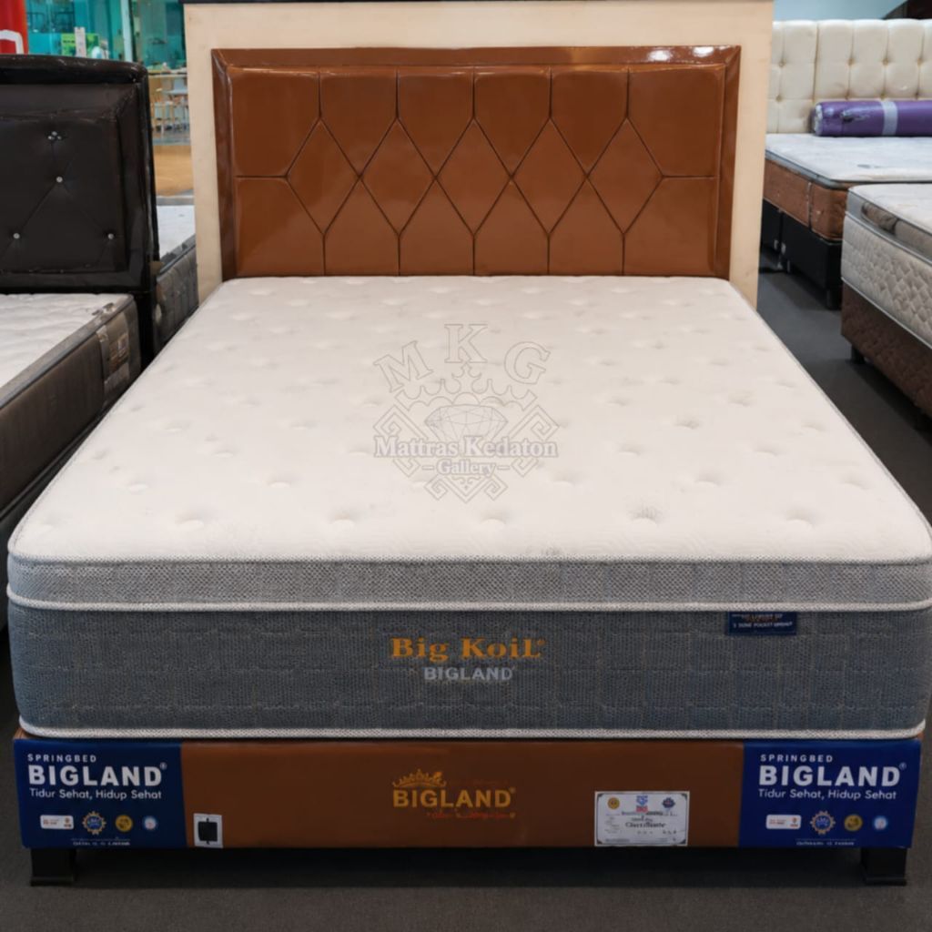 BIG KOIL DELIGHT T36 BIGLAND – Springbed Medium Soft 3 Zone Pocket Support Lampung
