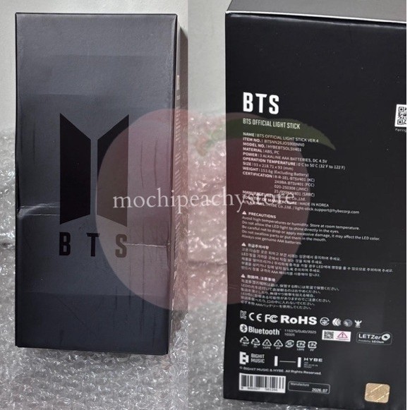 Ready BTS Lightstick armybomb ver 4 AB amibam sealed official weverse army bomb readystock PO Preord