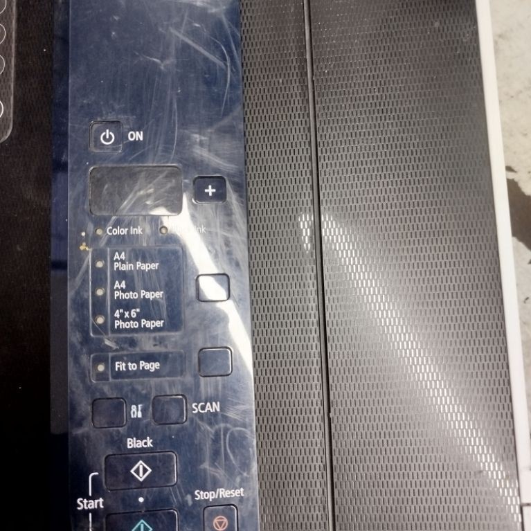 PANEL TOMBOL PRINTER CANON E510