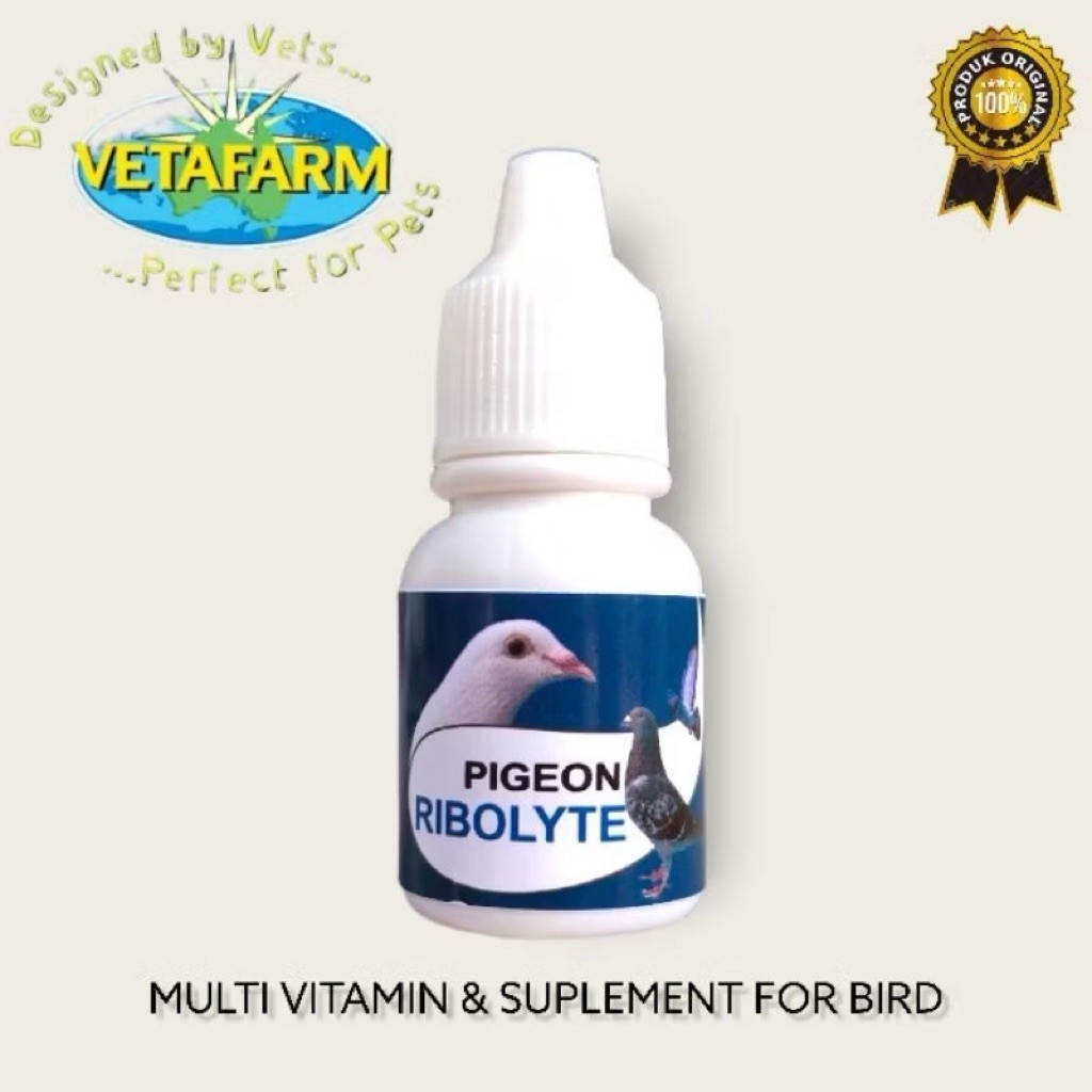 RIBOLYTE VETAFARM MINUMAN VITAMIN DOPING BURUNG MERPATI