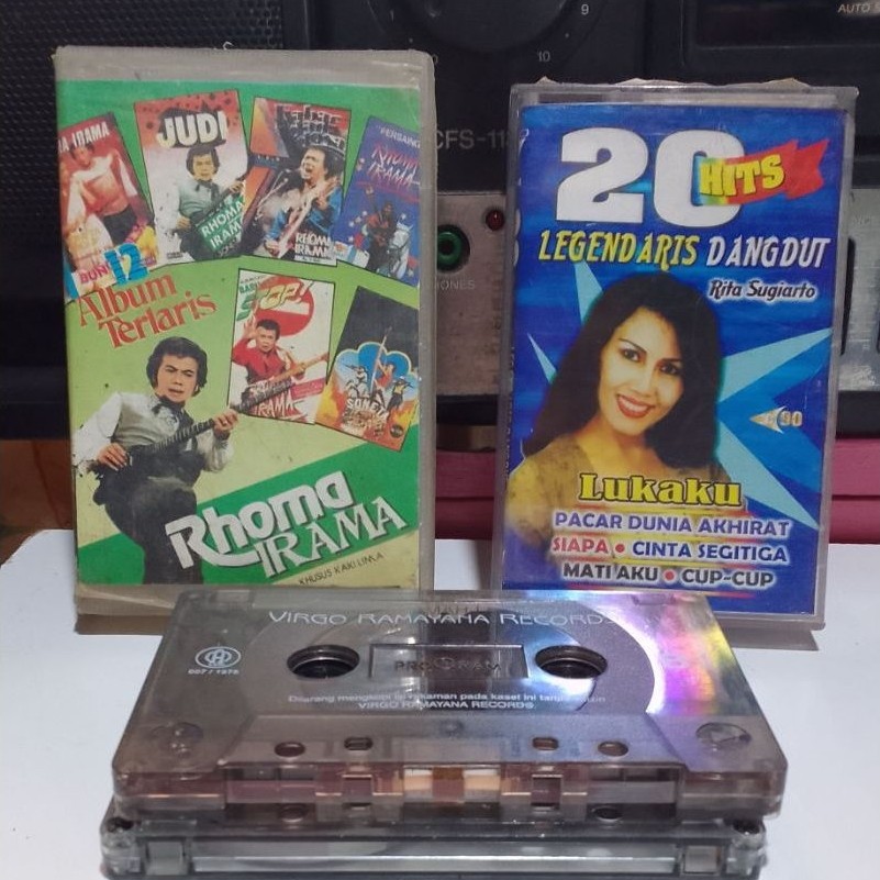 kaset pita rhoma irama dan rita sugiarto
