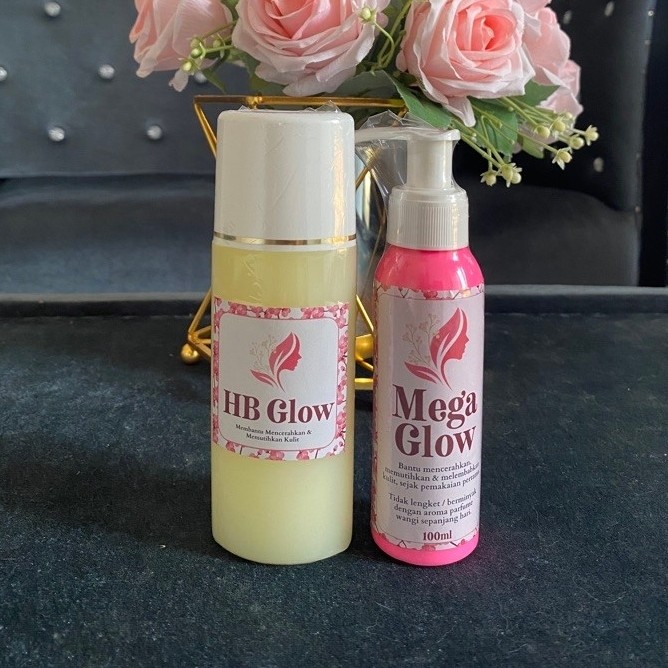 HB GLOW DAN MEGA GLOW PINK TONE UP!!