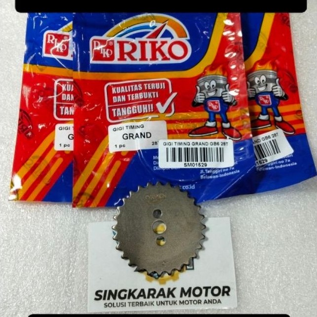 GIGI GEAR TIMING TEIMING SENTRIK 28T 28 T HONDA GRAND SUPRA RIKO ORIGINAL