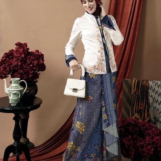 TUNEECA GAMIS BATIK SASMITA T-0726009 (TUNEECA DJENARA )