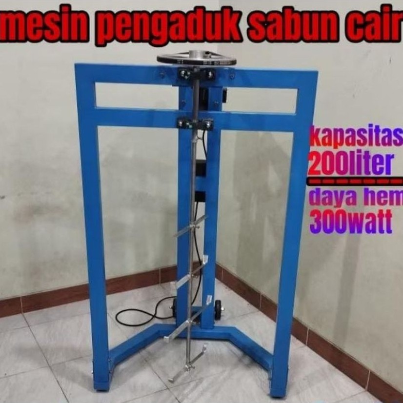 MIXER SABUN CAIR, MESIN PENGADUK SABUN, SHAMPO, DLL.