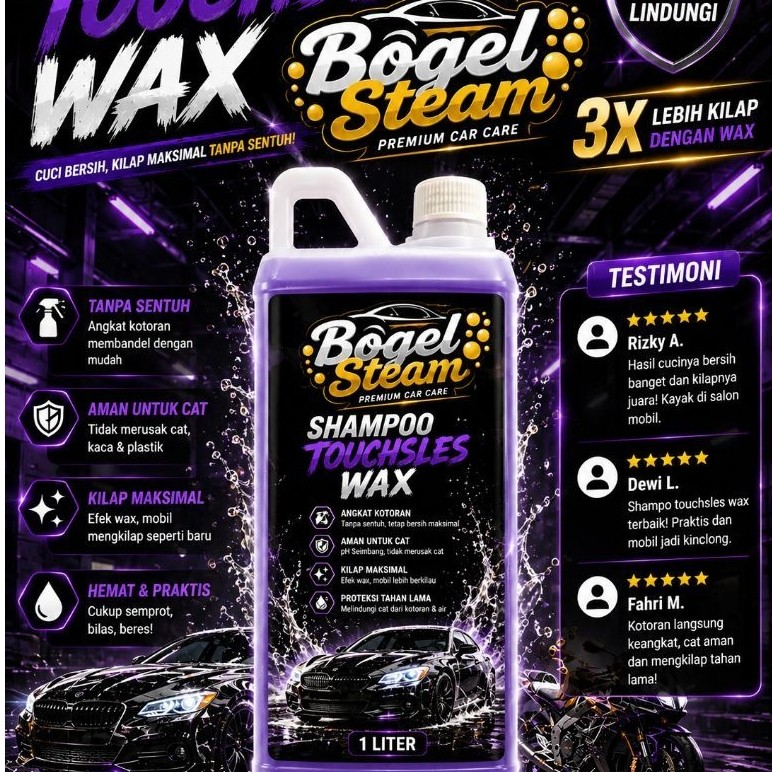 Shampo touchless wax