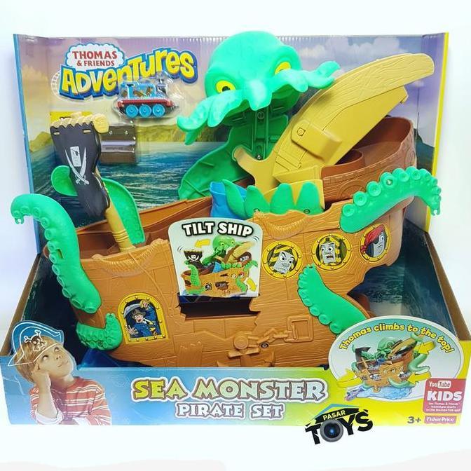 Thomas & Friends Fisher-Adventures Sea Monster Pirate Set