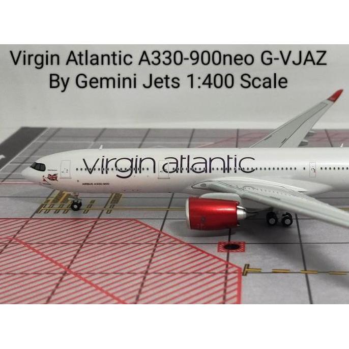 Virgin Atlantic A330-900neo G-VJAZ By Gemini Jets 1:400 Scale