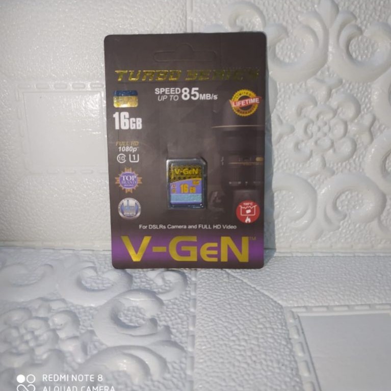 Sd card Vgen Turbo 16gb 85mbs