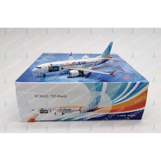 1/400 B737-8Max FlyDubai - Campeon by Phoenix