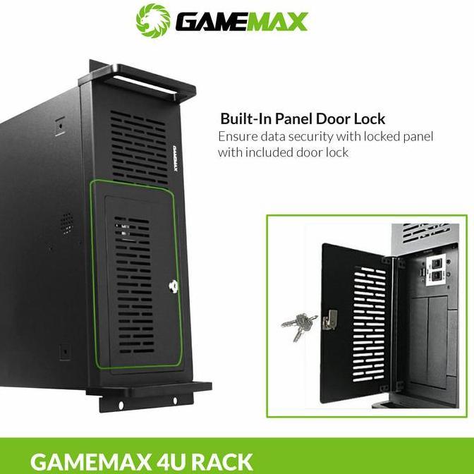 Rexcom- Gamemax 4U Rackmount Server 4U Industrial Pc Case
