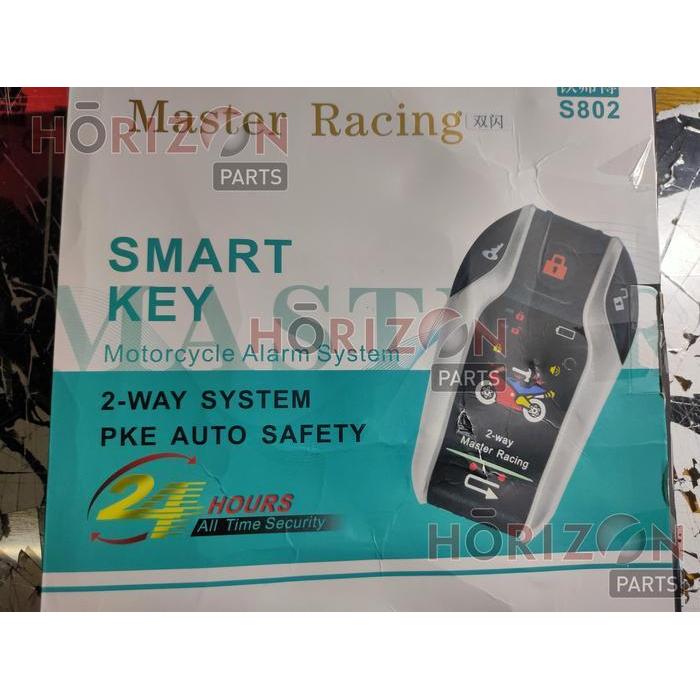 Smart Alarm Motor Keyless Mp 2 Way Anti Maling Original Dan Terpercaya