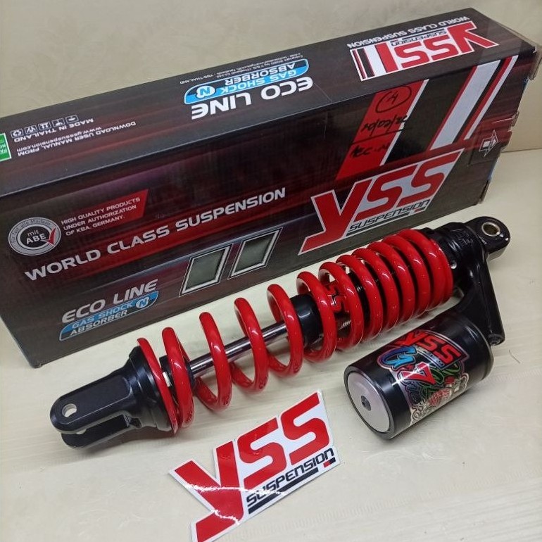 SHOCK BELAKANG + TABUNG VARIO 125 FI 2012-2014/VARIO 125 ESP 2015/VARIO 150 ESP 2018.KYB ZETO BLACK 