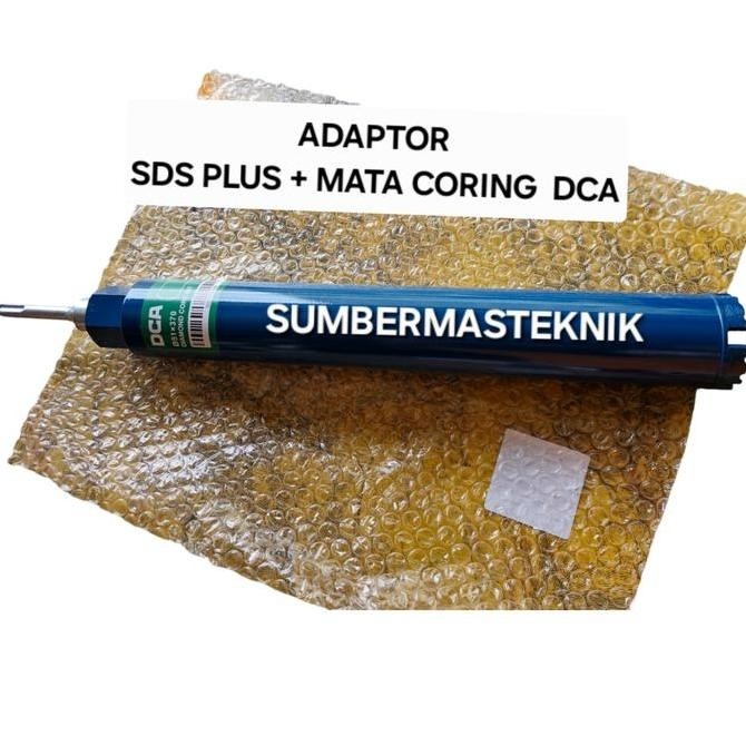 Grosir Mata Coring Dca 2" + Adaptor Sds Plus Set Mata Koring 2" Core Bit 51Mm X 370Mm Set Sambungan 