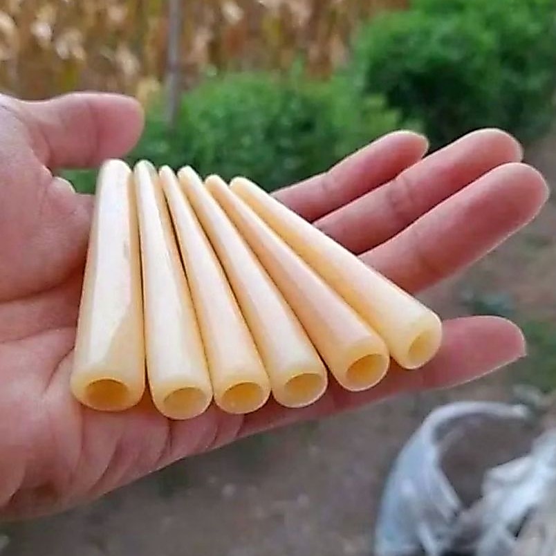 Once pipa tulang sapi bulat mini asli gurih sedap original tulang