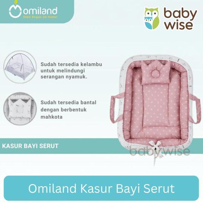 (Best) Omiland Kasur Bayi Serut - Kasur Kelambu Bayi Serut Bantal