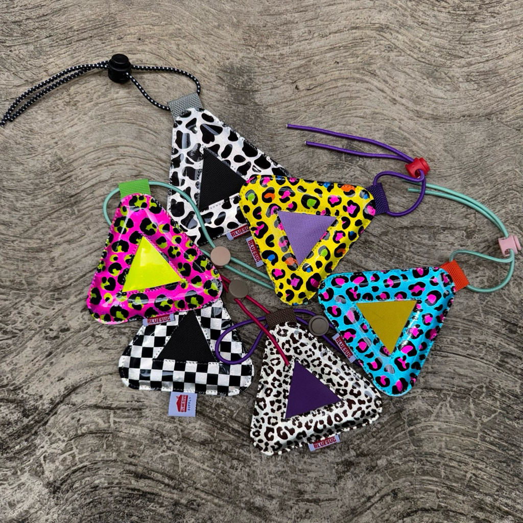 Triangle Segitiga Sepeda Motif bluesugsupply Triangle Reflector