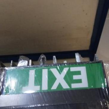 HARGA DISC - Lampu Exit / emergency exit / lampu darurat exit