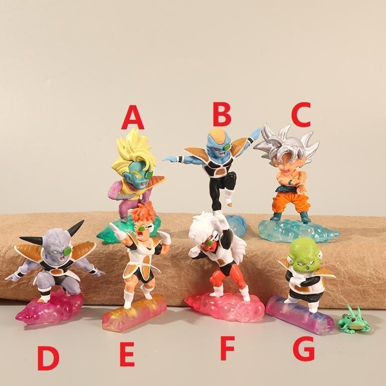 Ginyu Force Squad Goku Action Figure Dragon Ball Set 8pcs