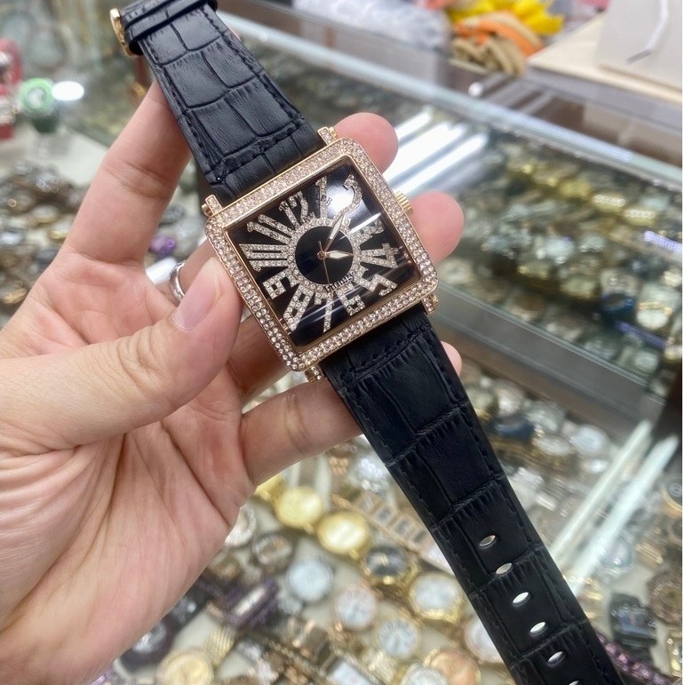 Premium Luxury Jam Tangan Wanita Frank Muller Infinity Tali Kulit