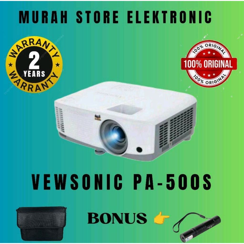 proyektor viewsonic pa500s svga 3800 Ansi lumens