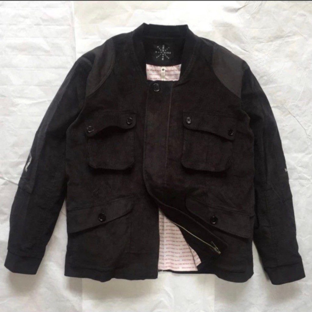 Mankind Atacama SS17 Black Corduroy Jacket