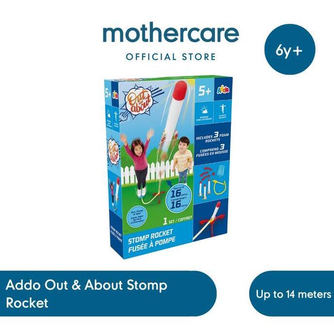 Bestgood- Addo Out & About Stomp Rocket - Mainan Aktivitas Luar Ruang Anak