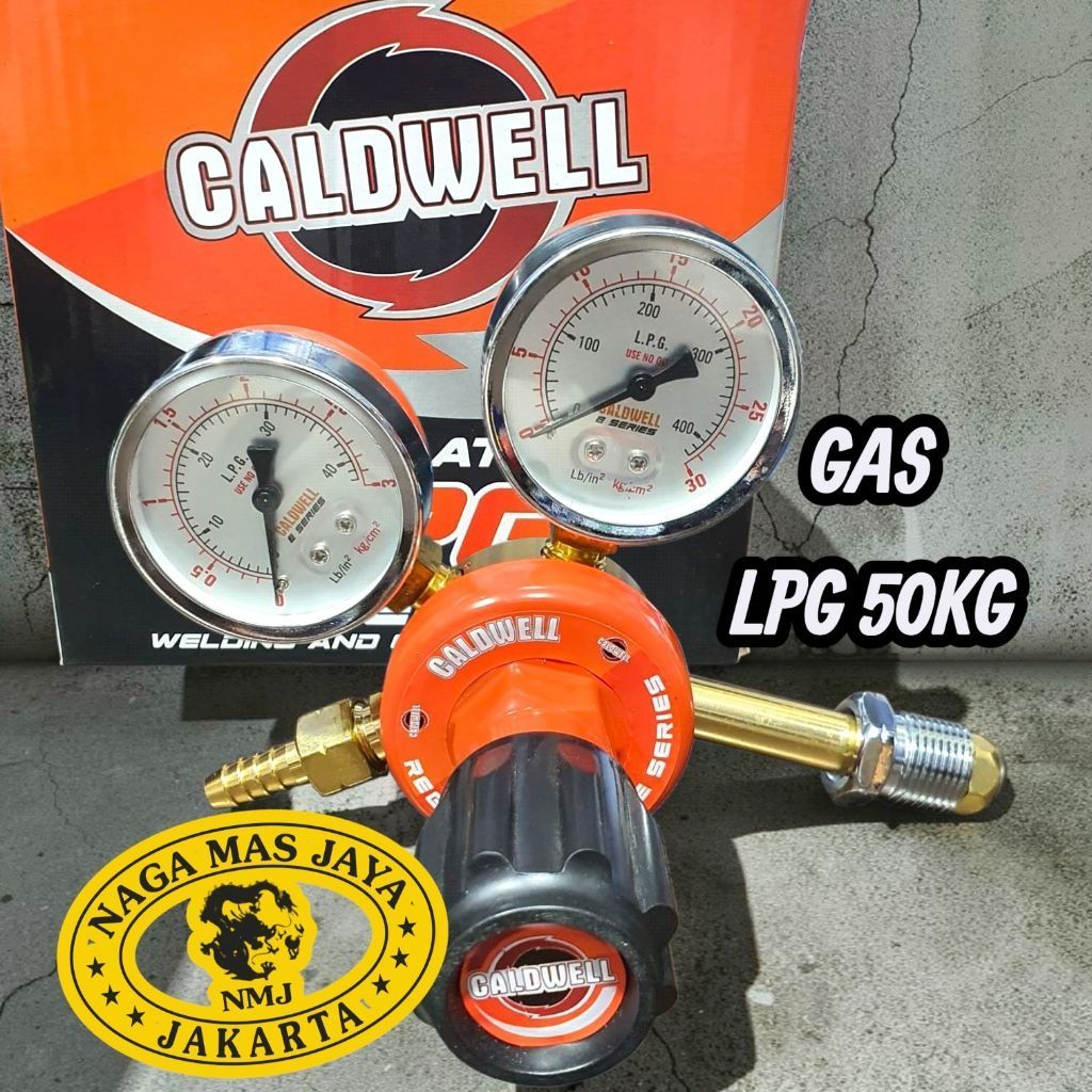 REGULATOR LAS LPG 50KG CALDWELL / REGULATOR GAS LPG 50 KG CALDWELL