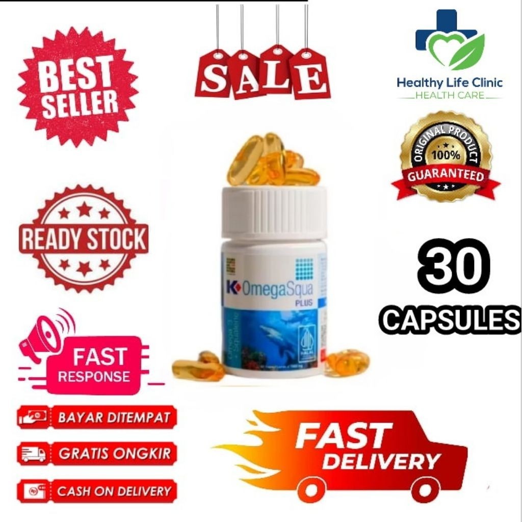 OMEGA SQUA PLUS Omega 3 - K link Omega Squa Plus - Klinik Omega Squa