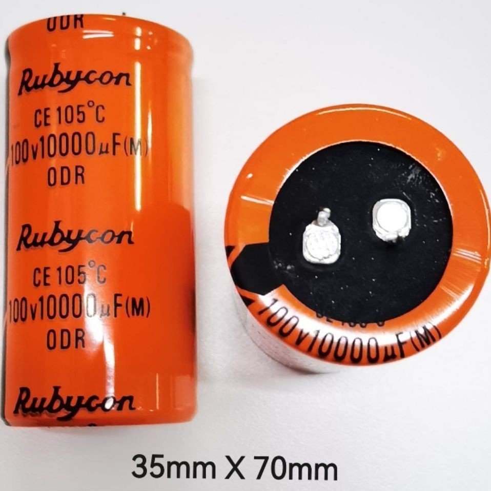 Elko Rubycon Kapasitor 10000uf 100v Original