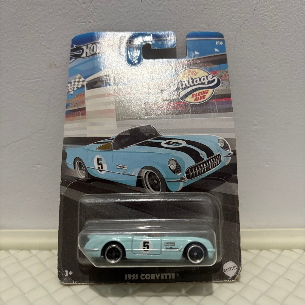 Hot Wheels 1955 Corvette Vintage Racing Club