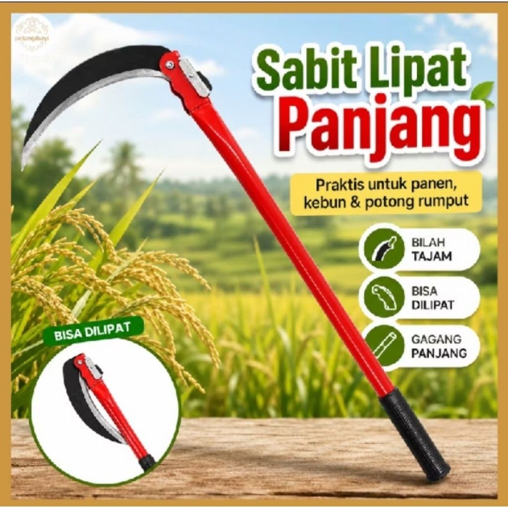 Sabit Lipat , Arit Rumput , Pisau Kebun