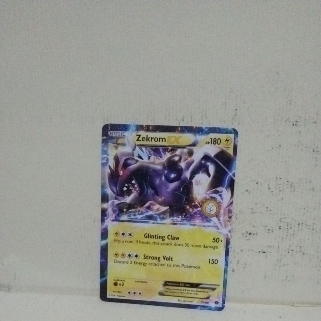 Paket Kartu Pokemon GX Zekrom Ex