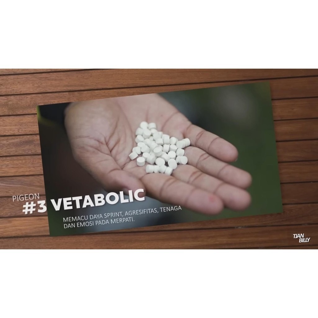 Vetabolic Vetafarm Doping Merpati Kolong Balap