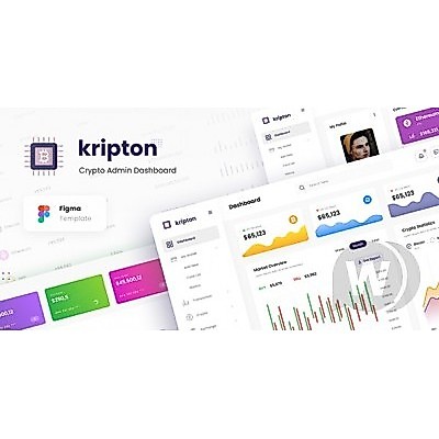 Kripton Admin - Template Website