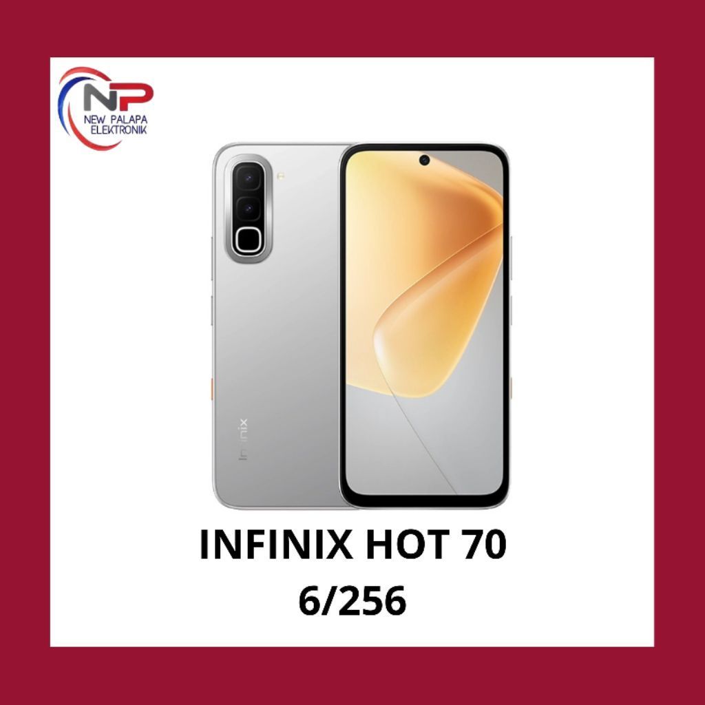HP INFINIX HOT 70 RAM 6/256 GARANSI RESMI INFINIX