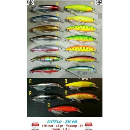 Sotelo - Zee Minnow 110 Floating 14 Gr