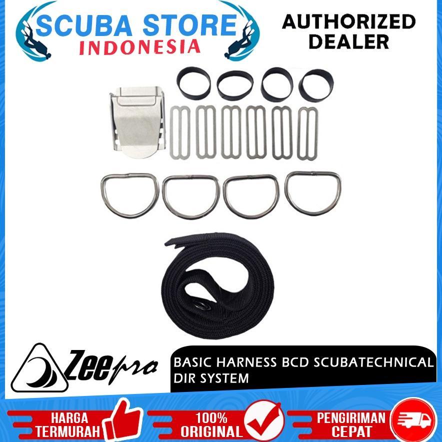 Spare Part Basic Harness BCD Scubatechnical Zeepro DIR System BC Scuba Diving Sparepart Harness BCD 