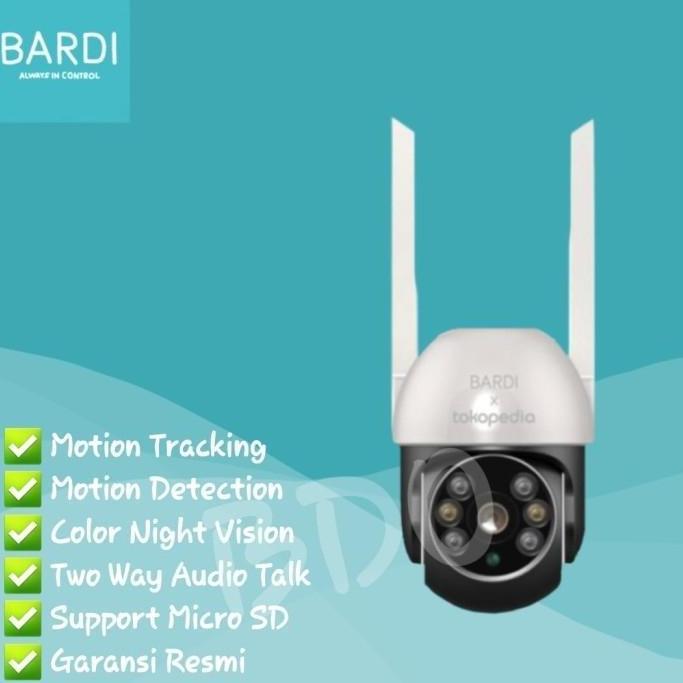 Cctv- Bardi Cctv Outdoor Ptz Ip Camera Wifi - Cctv Kamera Pintar