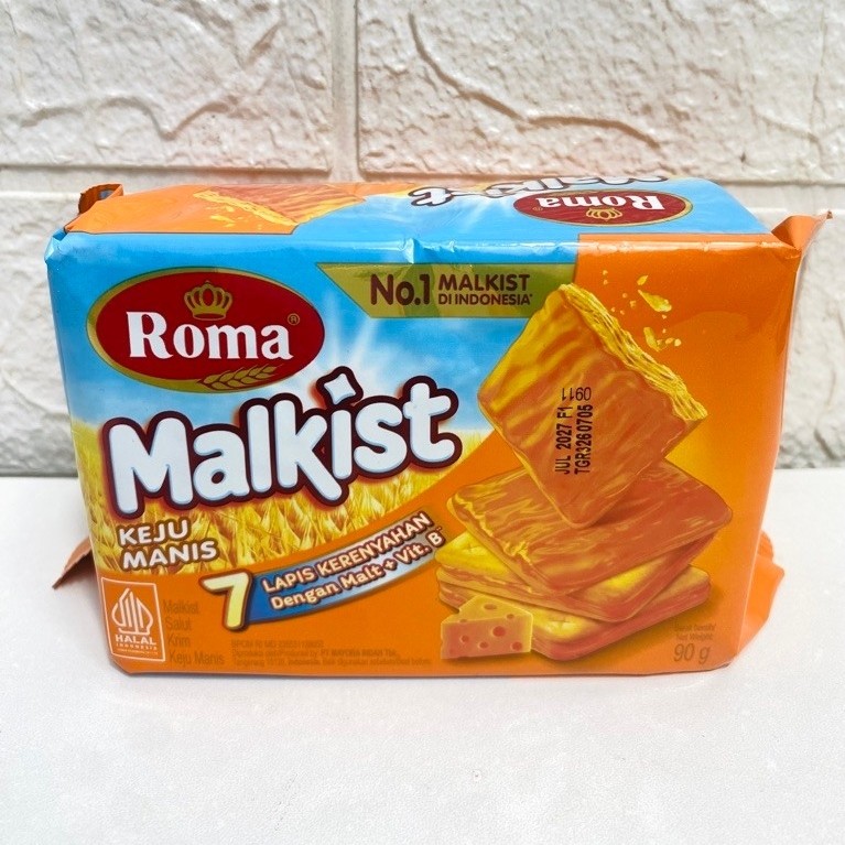 Lukchup_Oiyen Roma Malkist Crackers 90G-105G Renyah Gurih