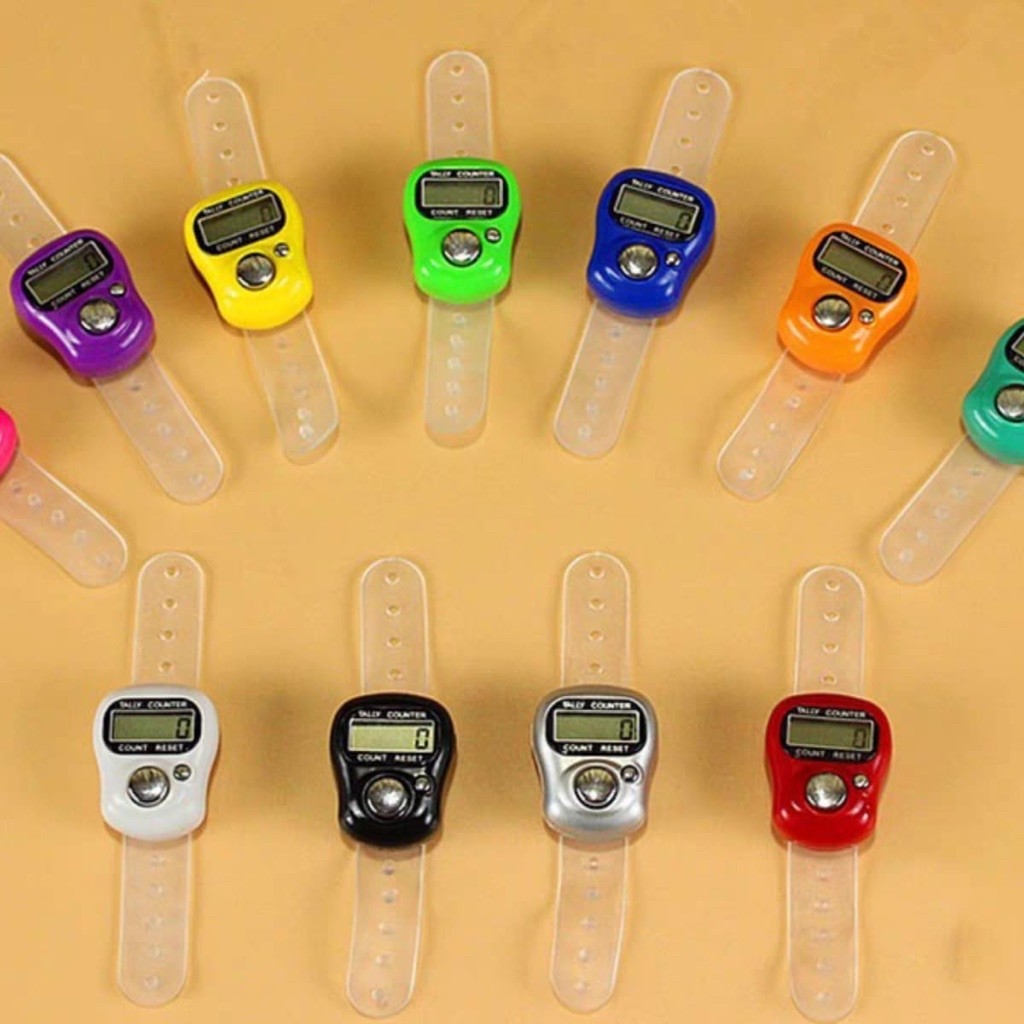 Tasbih Digital Mini Cincin LCD Finger Counter Tasbih Digital Zikir