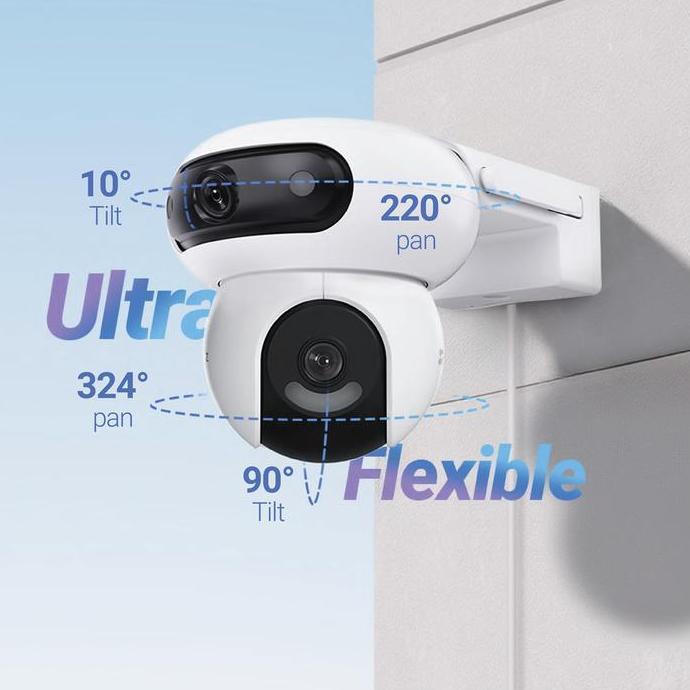 Cctv- Ezviz H90 Dual 2K+Outdoor Cctv Camera Wifi