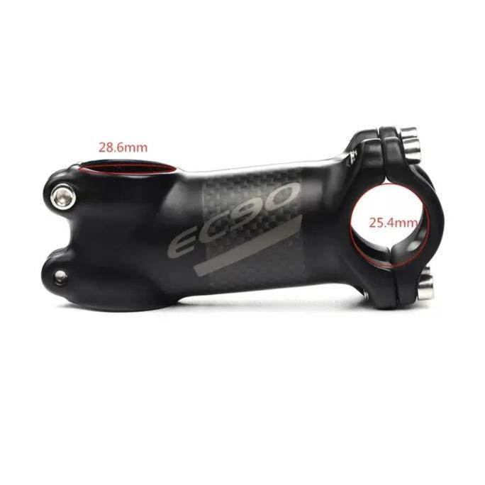 Ec90 Stem Size 25.4Mm Alloy Carbon Handlebar Stem Sepeda Pushbike Nce Bike Bmx